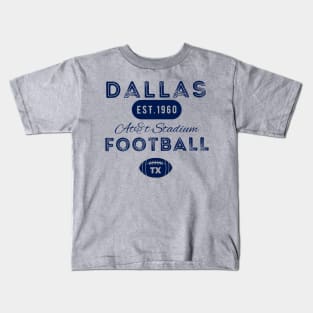 Dallas Football Vintage Style Kids T-Shirt